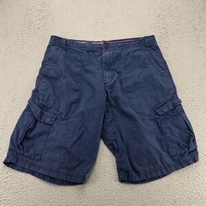 Jordan Shorts Mens 36 Blue Cargo Ripstop Baggy Jumpman Mid Rise Streetwear